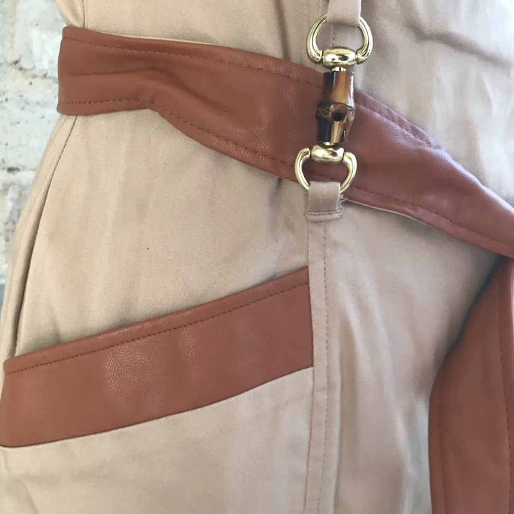 SALE Ellen Tracy Dress Preppy Belted Shift Size 10 - Picture 7 of 9